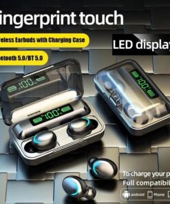 Auriculares Inalambricos F9 Wireless Fingerprint Touch