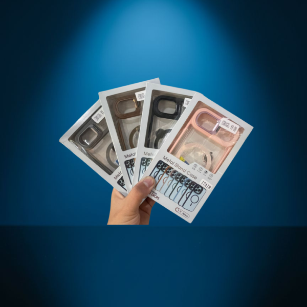 Estuche Metal Stand Case con MagSafe para iPhone 17 Air