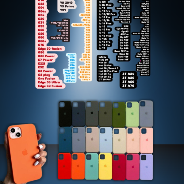 Silicon Case – Protección Elegante con Interior Gamuzado