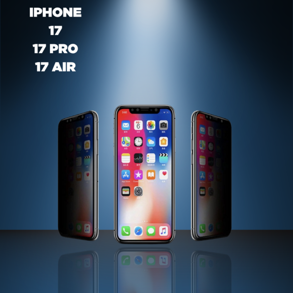 Vidrio Templado Anti-Espía iPhone – Edición Ultra Privacy Shield
